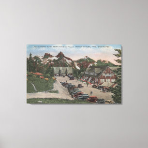 Regnerischerer Nationalpark - Tatoosh Leinwanddruck