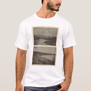 Regnerischerer Steilacoom Strand Mt T-Shirt