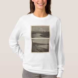 Regnerischerer Steilacoom Strand Mt T-Shirt