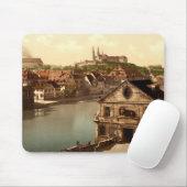 Regnitz und Michaelsberg Bamberg Bayern Mousepad (Mit Mouse)
