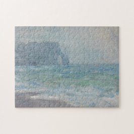 Regnvaer Etretat von Claude Monet Puzzle