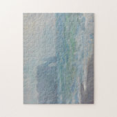 Regnvaer Etretat von Claude Monet Puzzle (Vertikal)