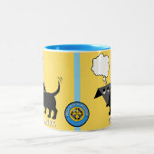 Rego Bertos zweifarbige "Dream Big"-Tasse Tasse (Mittel)