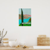 Regoledo Italien Vintage Travel Poster (Küche)
