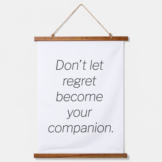 Regret v2 Holztäfelung Wandteppiche (Vorderseite)