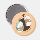 Regular or Decaf? Magnet (Vorderseite/Rückseite)