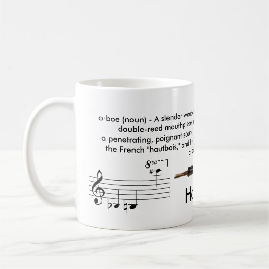 Regular sortiert (11 Unze.) Oboe Tasse (Links)