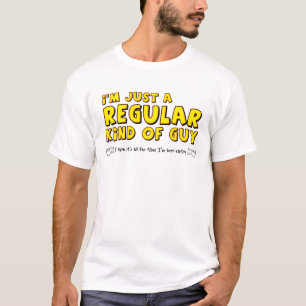 Regulärer Typ Lustiges T-Shirt Humor