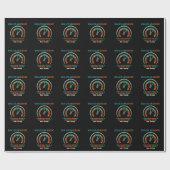 Regulated and Resilient Vagus Nerve Cortisol Reset Geschenkpapier (Flach)