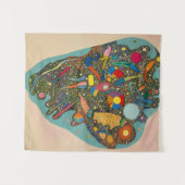 Regulated Heap, 1938 von Wassily Kandinsky Wandteppich (Vorderseite (Horizontal))