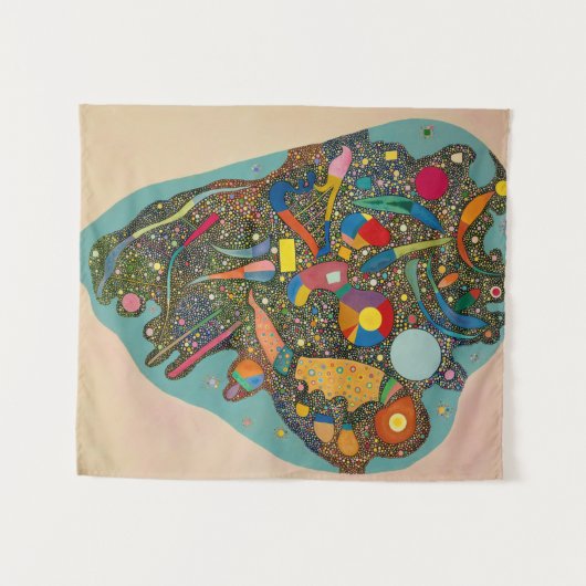 Regulated Heap, 1938 von Wassily Kandinsky Wandteppich (Vorderseite (Horizontal))