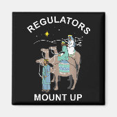 Regulator Mount Cute Up Christmas Three Kings Rein Magnet (Vorne)