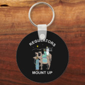 Regulator Mount Cute Up Christmas Three Kings Rein Schlüsselanhänger (Vorderseite)