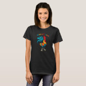 Reguliere Deinen Hahn T-Shirt (Vorne ganz)
