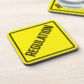 Regulieren von hartem Kunststoff-Untersetzer Getränkeuntersetzer (Linke Seite)