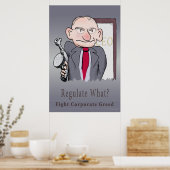 Regulieren was? CEO Poster (Küche)