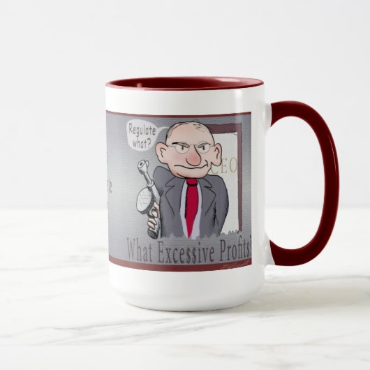 Regulieren was? Mug Tasse (Rechts)