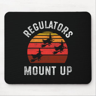 Regulierer setzen sich ein mousepad