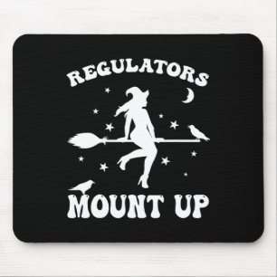 Regulierer stürzen lustiges Halloween auf Mousepad