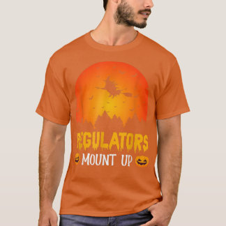 Regulierer stürzen lustiges Halloween-Party Hexe W T-Shirt