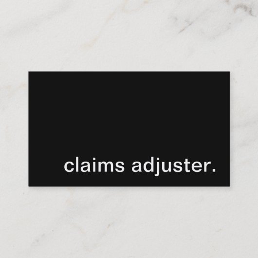 Regulierer Visitenkarte (Vorderseite)