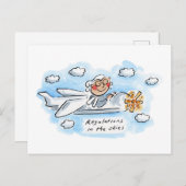 Regulierung des Luftraums Postkarte (Vorne/Hinten)