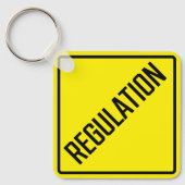 Regulierung des Schlüsselanhängers auf dem Metallp Schlüsselanhänger (Vorderseite)