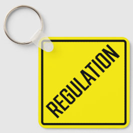 Regulierung des Schlüsselanhängers auf dem Metallp Schlüsselanhänger