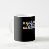 Regulierung vor der Erwartungswelle Kaffeetasse (Vorderseite Links)