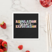 Regulierung vor der Erwartungswelle Serviette (Beispiel)