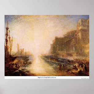 Regulus durch Joseph Mallord Turner Poster