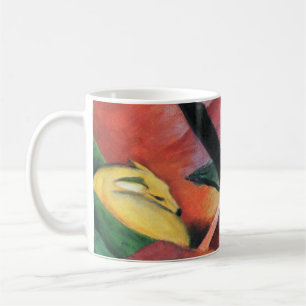 Reh im Walde II von Franz Marc; Reh im Walde Kaffeetasse