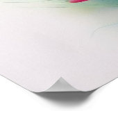 Reh - Kindermotiv Poster (Ecke)
