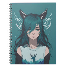 Reh Mädchen Fauna Anime Wald Fantasy