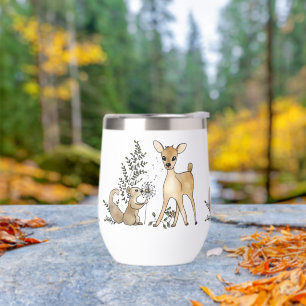 Reh und Eichhörnchen