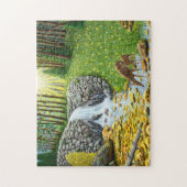 Reh und Hirschkalb 252 PC Puzzle (Vertikal)