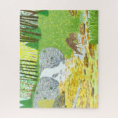 Reh und Hirschkalb 520 Teile Puzzle (Vertikal)
