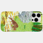 Reh und Hirschkalb Case-Mate iPhone Hülle (Rückseite (Horizontal))