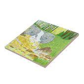 Reh und Hirschkalb Fliese (Seite)