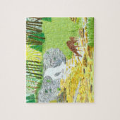 Reh und Hirschkalb Puzzle (Vertikal)