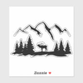 Reh Vinyl Sticker. Aufkleber (Blatt)