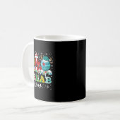 Rehab Crew Wheelchair Santa Reindeer Rehab Nurse C Kaffeetasse (Vorderseite Links)