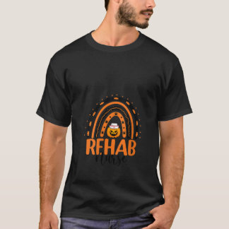 Rehab Nurse Rainbow Rehabilitation Pflegekräfte T-Shirt