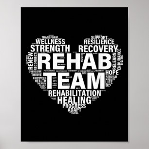 Rehab Team Physikalische Therapie Rehabilitation A Poster