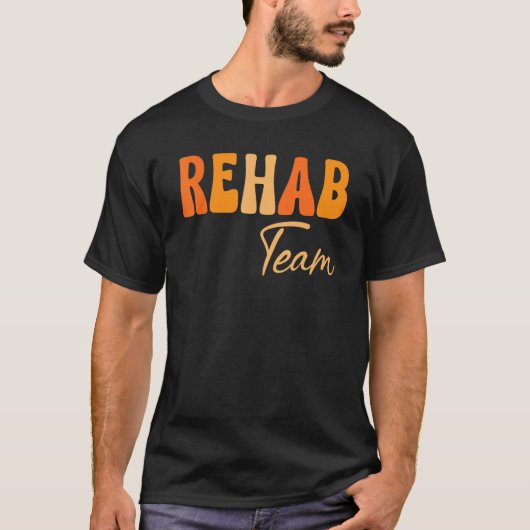 Rehab Team Rehabilitation Sensibilisierungswoche G T-Shirt (Vorderseite)