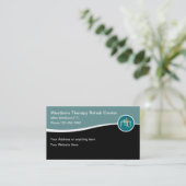 Rehab-Zentrum für medizinische Physikalische Thera Visitenkarte (Stehend Vorderseite)