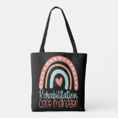 RehabilitationsCase Manager Boho Rainbow Tasche (Rückseite)