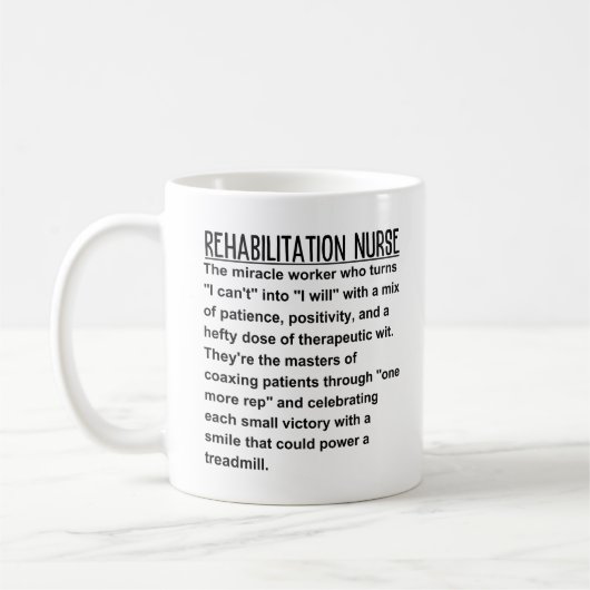 Rehabilitationskur Kaffeetasse (Links)