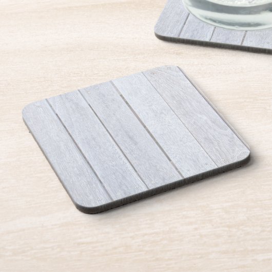 Rehabilitierter alter verwitterter hölzerner untersetzer (Linke Seite)