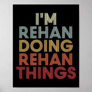 Rehan Name Rehan D Name Erster Gegebener Poster
